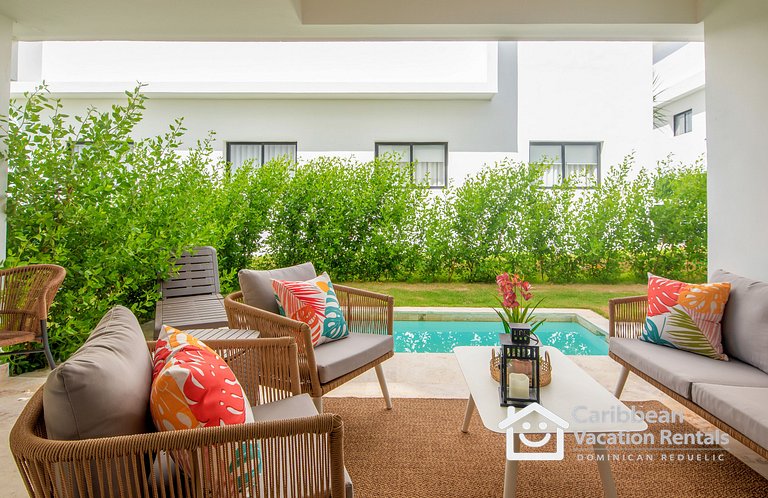 ONA | 2BR Ground Floor picuzzi & Private Patio