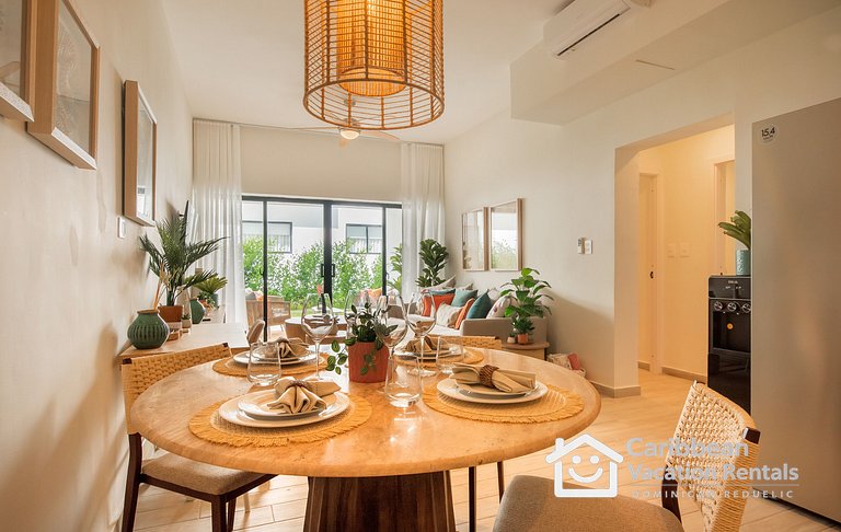 ONA | 2BR Ground Floor picuzzi & Private Patio