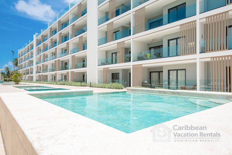 Bedroom | 2Bed Pool View | Up to 6 Guests