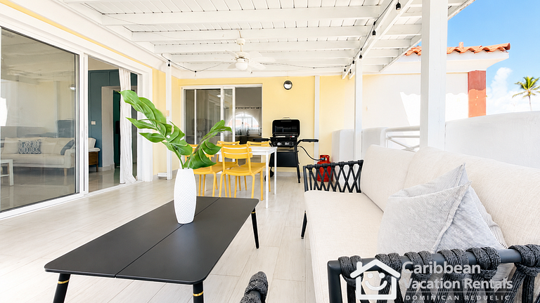 El Dorado | 1 Bedroom, Terrace with BBQ and Beach