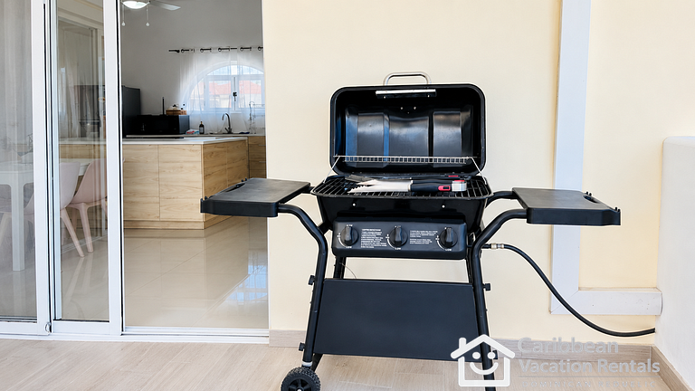 El Dorado | 1Hab, Terraza con BBQ y Playa