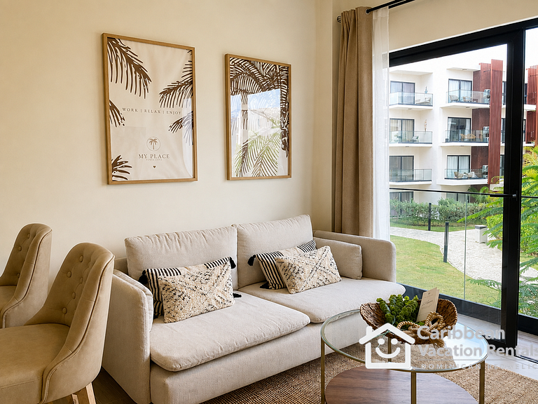 Vista Cana | 1Hab con Coworking y Piscina