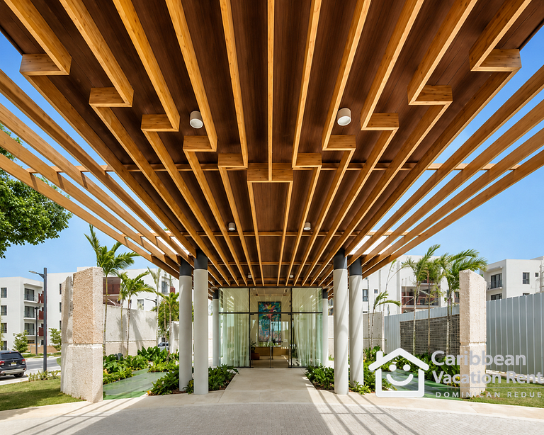 Vista Cana | 1Hab con Coworking y Piscina