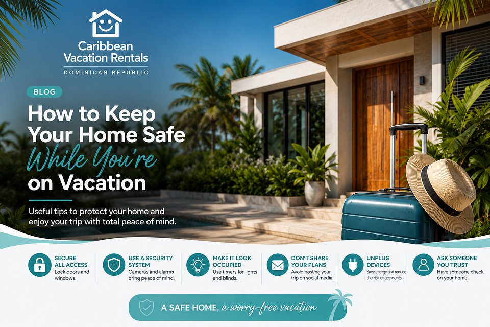 Cómo dejar tu vivienda segura cuando te vas de vacaciones