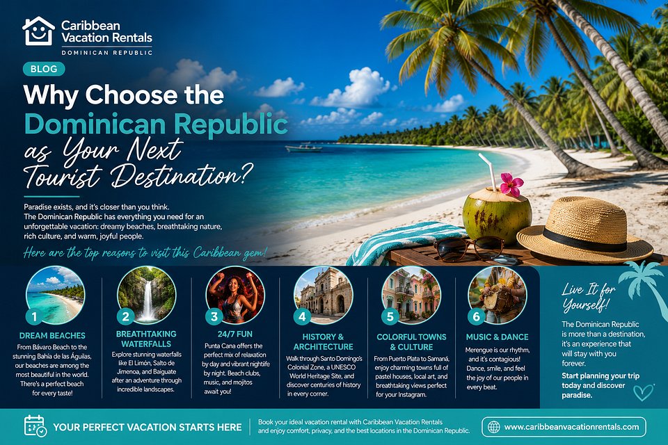 ¿Por qué elegir República Dominicana como tu próximo destino?