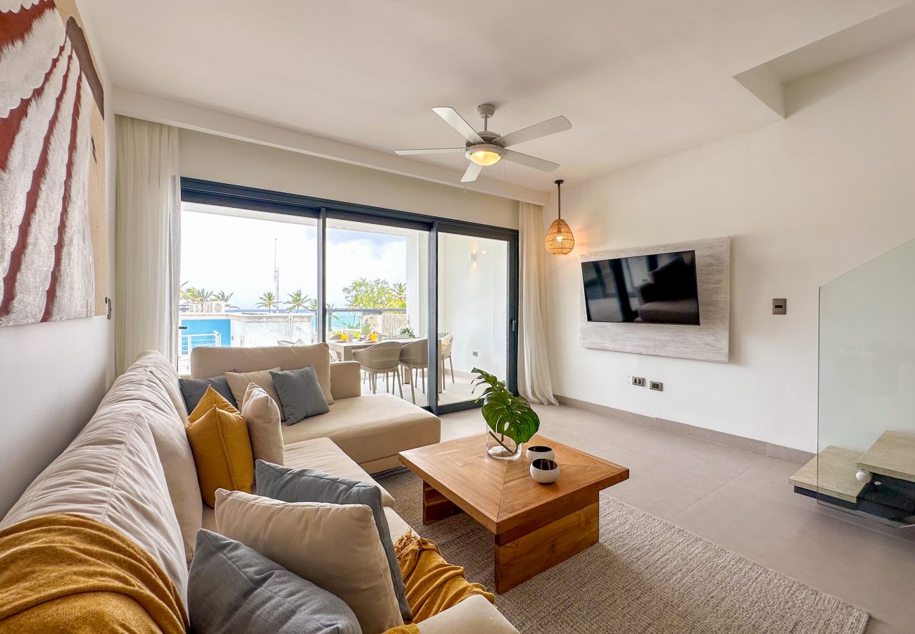 Apartment in Bávaro - Gorgeous ocean views penthouse with private picuzz