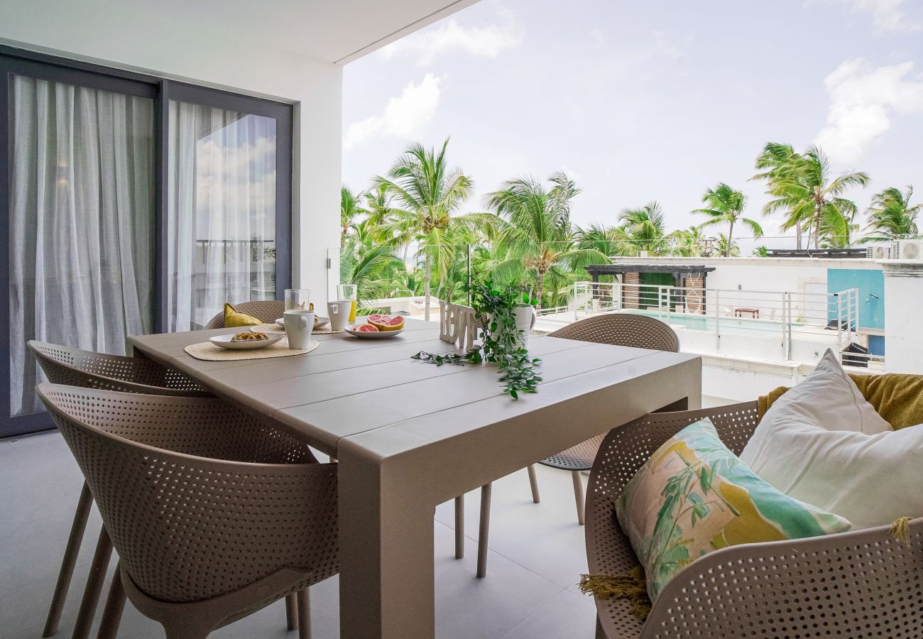 Apartment in Bávaro - Gorgeous ocean views penthouse with private picuzz