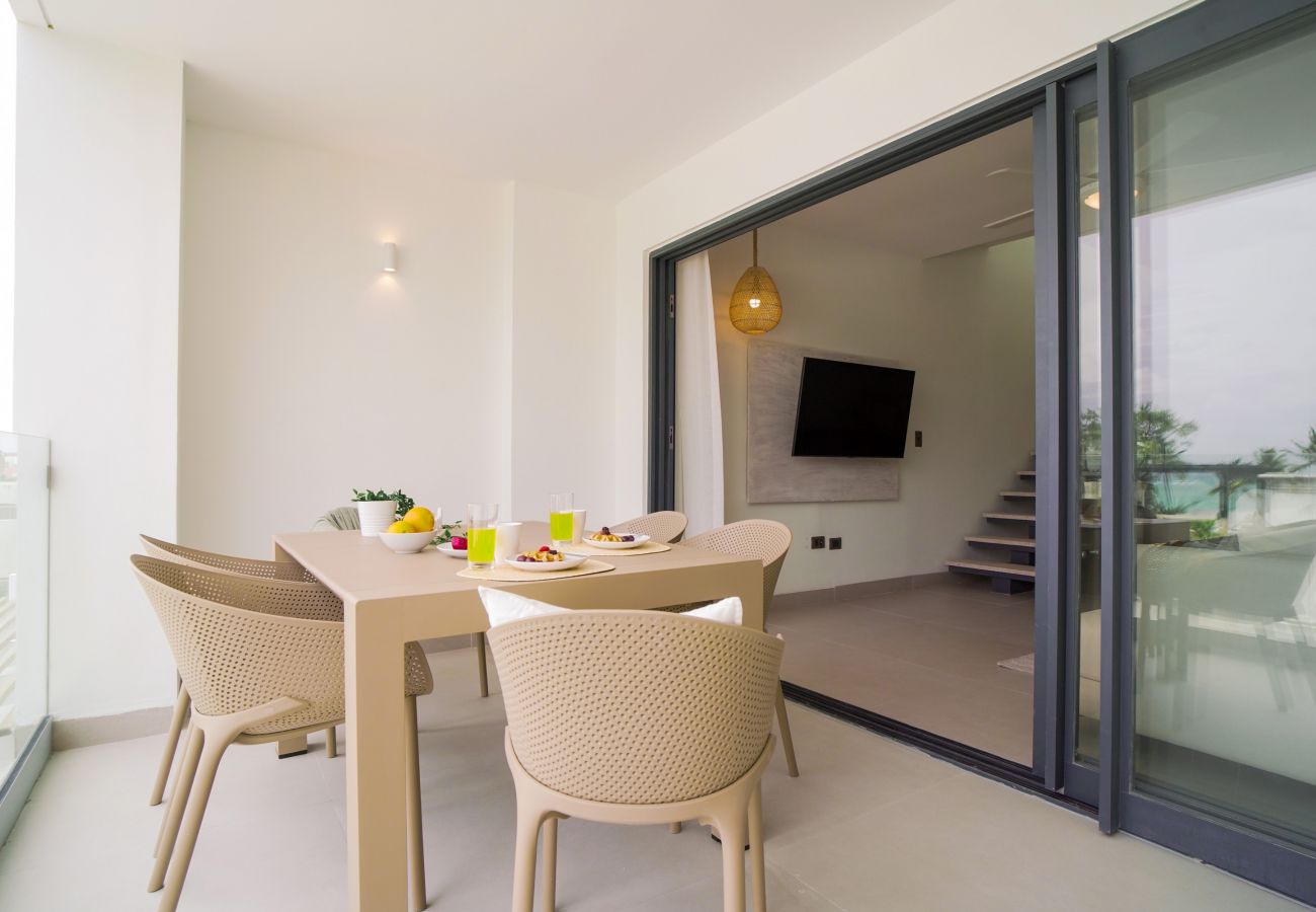 Apartment in Bávaro - Gorgeous ocean views penthouse with private picuzz