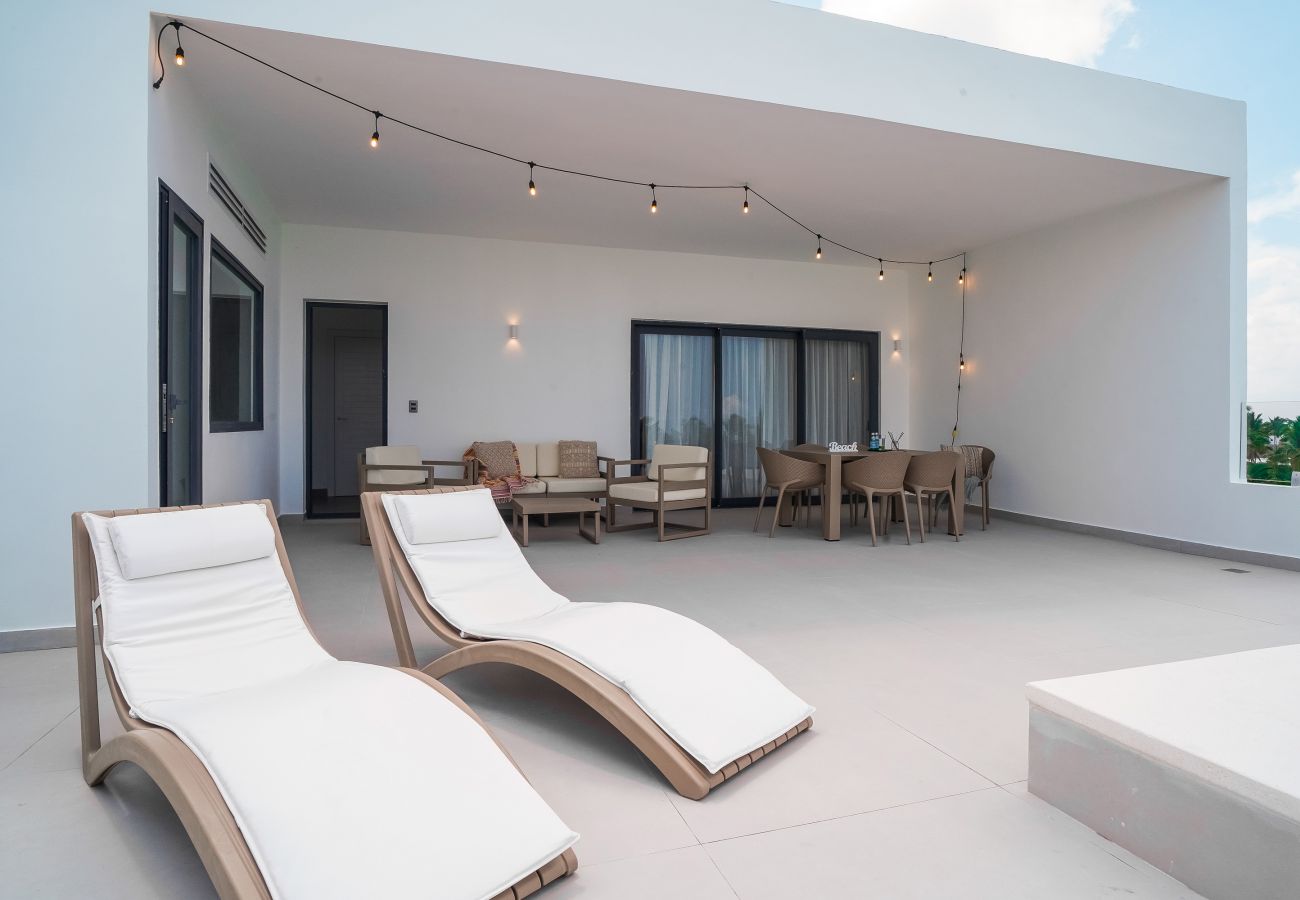 Apartment in Bávaro - Gorgeous ocean views penthouse with private picuzz