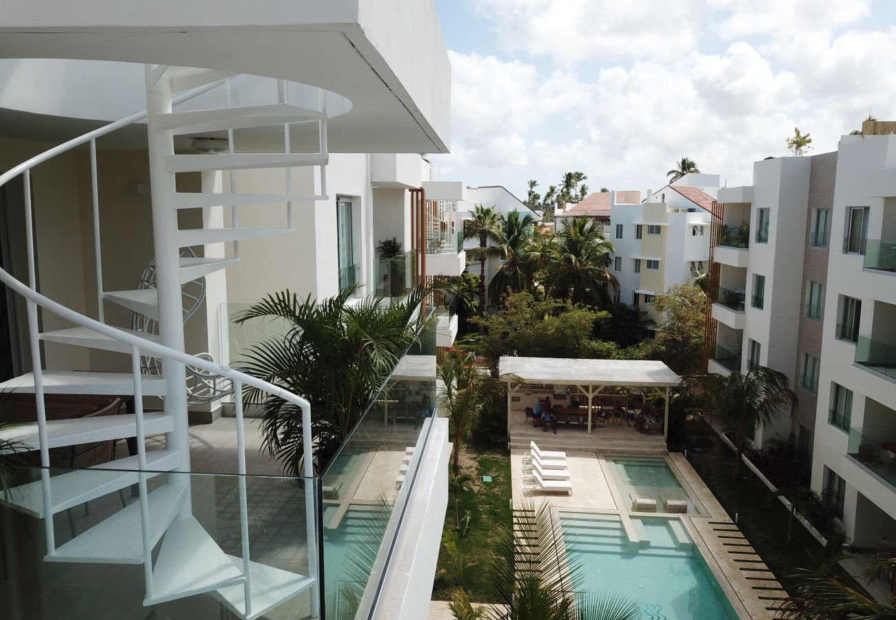 Apartment in Bávaro - Gorgeous Spectacular Penthouse steps from the beach. C4