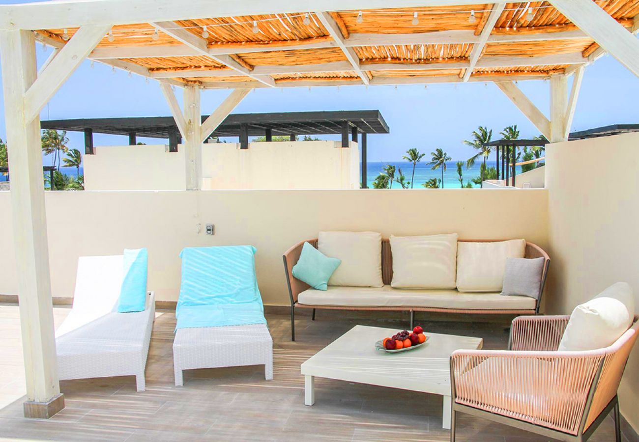 Apartment in Bávaro - Gorgeous Spectacular Penthouse steps from the beac