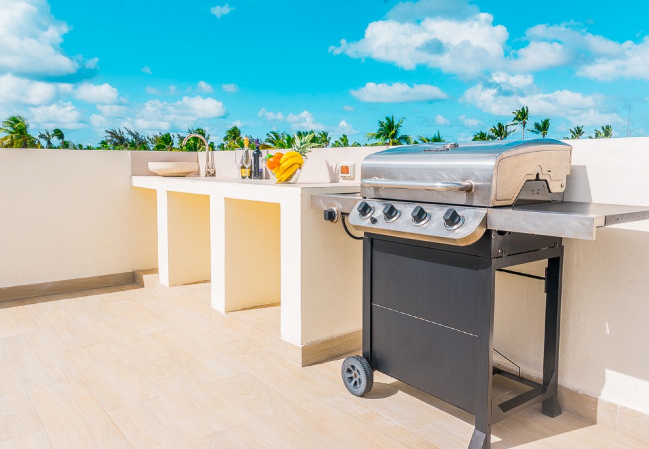 Apartment in Bávaro - Gorgeous Spectacular Penthouse steps from the beac