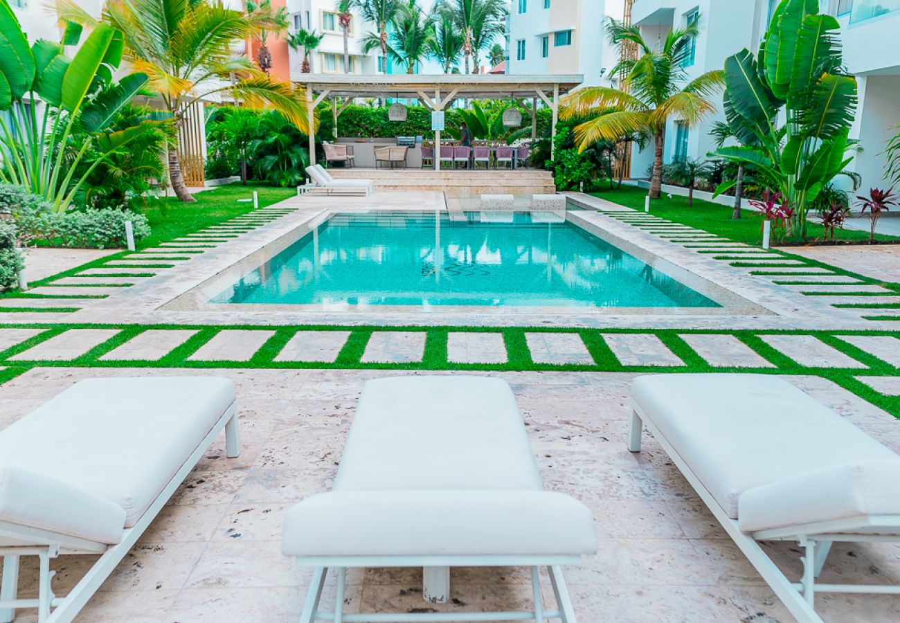 Apartment in Bávaro - Gorgeous Spectacular Penthouse steps from the beac