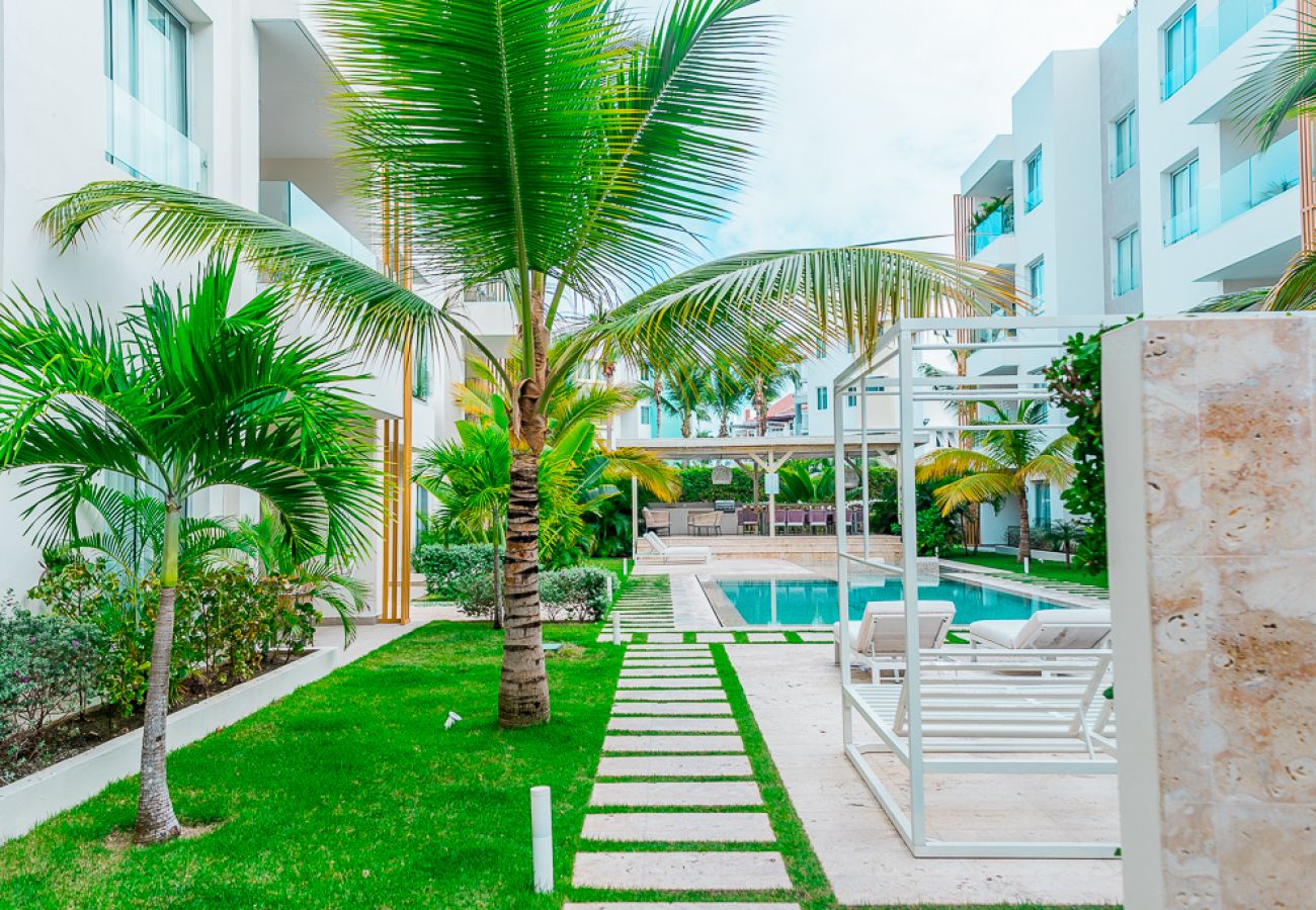 Apartment in Bávaro - Gorgeous Spectacular Penthouse steps from the beac