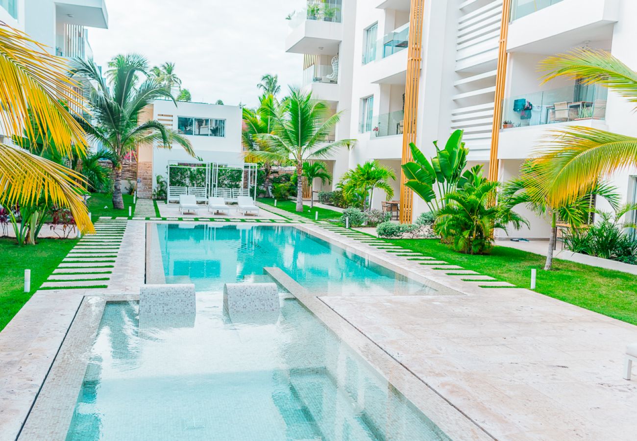Apartment in Bávaro - Gorgeous Spectacular Penthouse steps from the beac