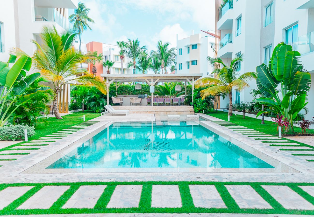 Apartment in Bávaro - Gorgeous Spectacular Penthouse steps from the beac