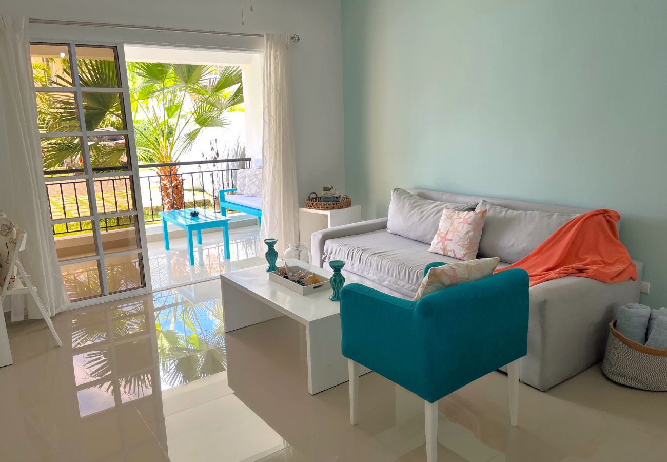 Apartment in Bávaro - Cozy Apartment ideal families. C104. PLAYA BAVARO.