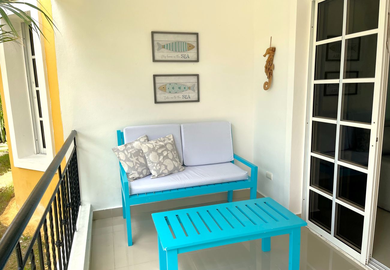 Apartment in Bávaro - Cozy Apartment ideal families. C104. PLAYA BAVARO.