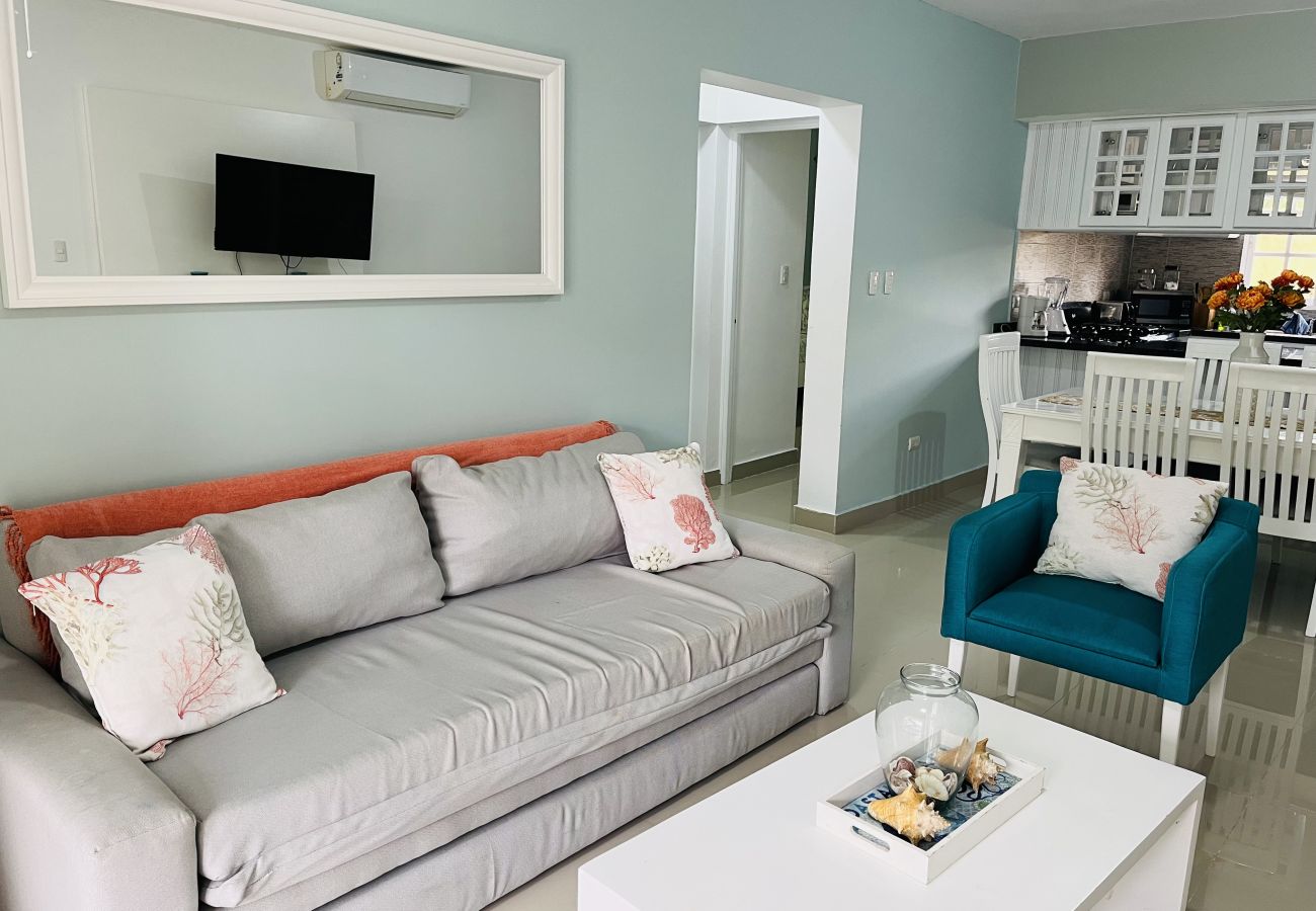 Apartment in Bávaro - Cozy Apartment ideal families. C104. PLAYA BAVARO.