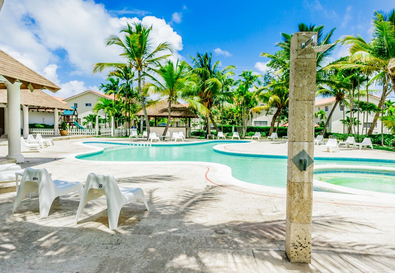 Apartment in Bávaro - Cozy Apartment ideal families. C104. PLAYA BAVARO.
