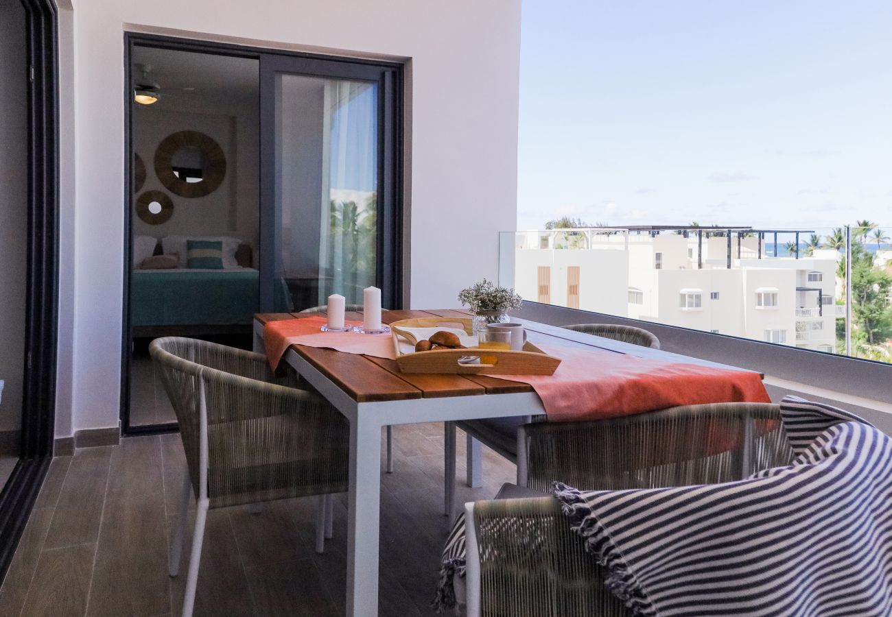 Apartment in Bávaro - Terrific roof terrace with private picuzzi and BBQ