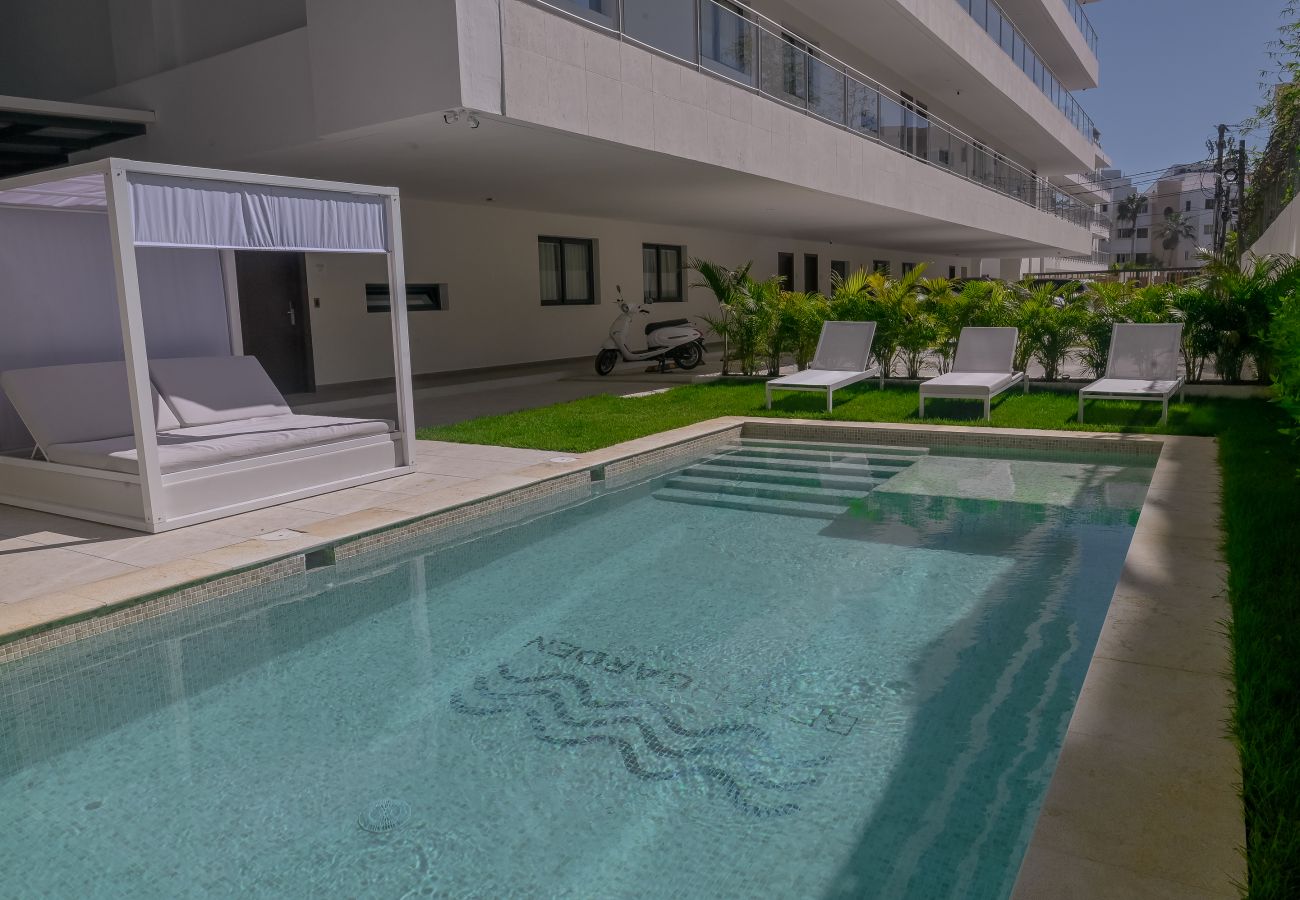 Apartment in Bávaro - Terrific roof terrace with private picuzzi and BBQ
