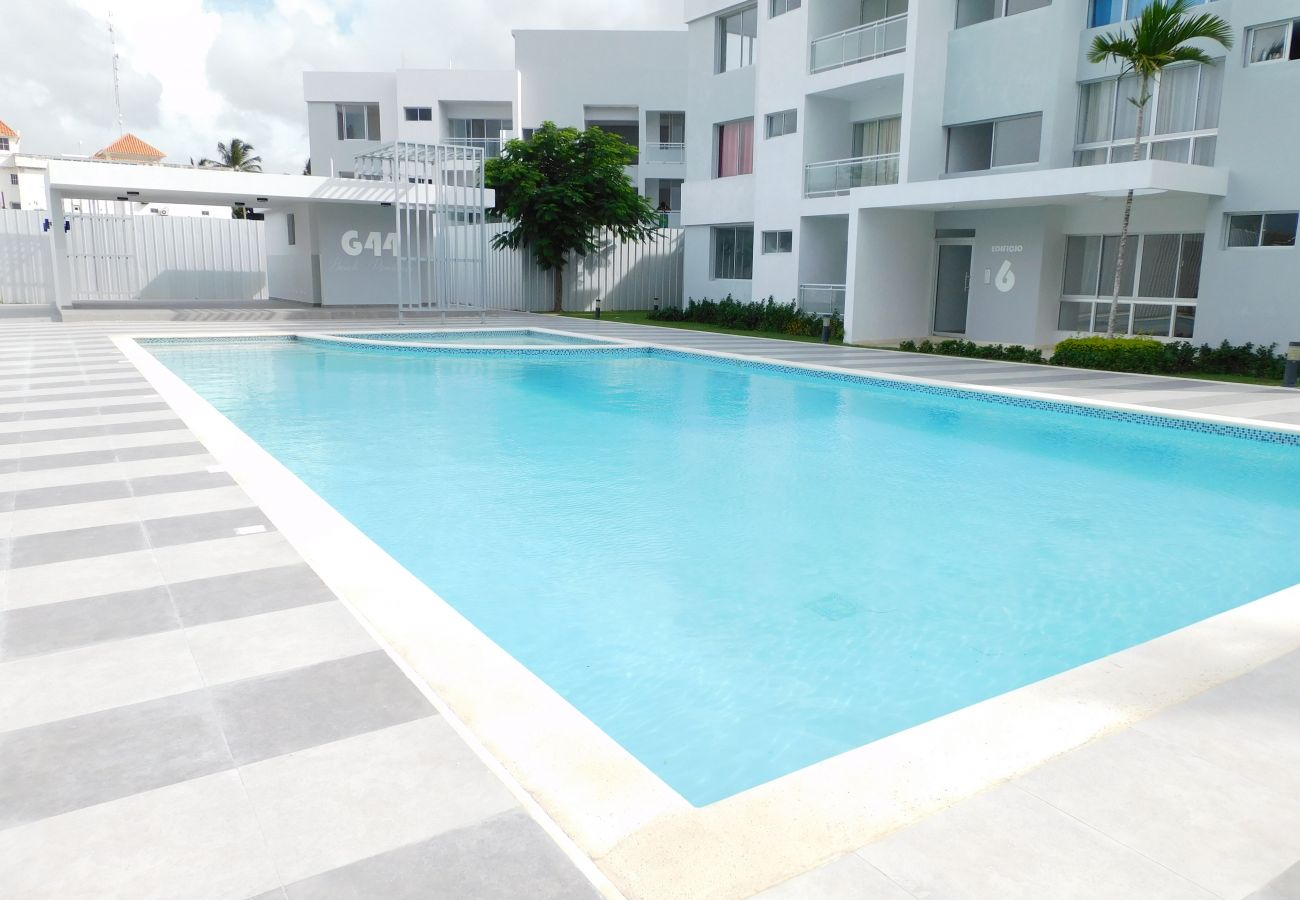 Apartment in Bávaro - New apartment with shared pool in Playa Bavaro.