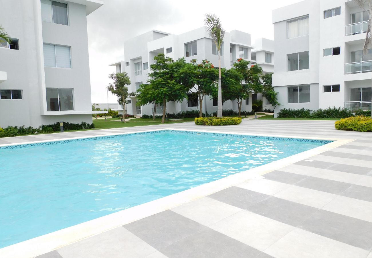 Apartment in Bávaro - New apartment with shared pool in Playa Bavaro.