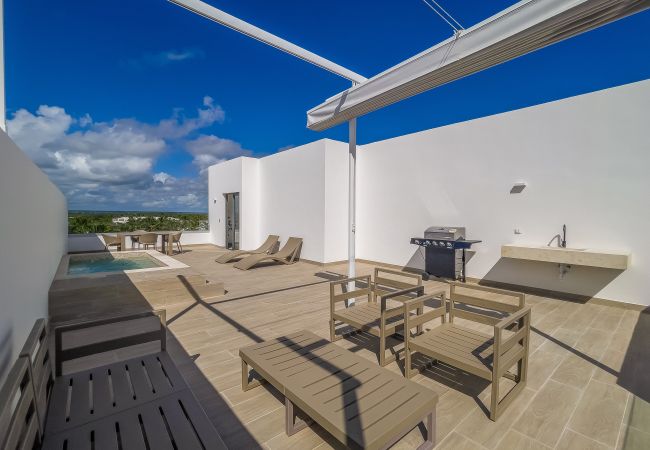 Apartment in Bávaro - Gorgeous Private Picuzzi in New Penthouse Los Corales. A5