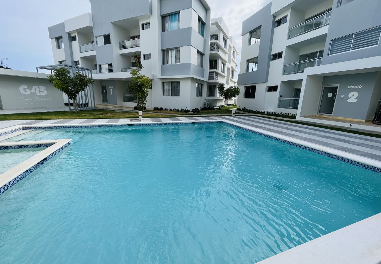 Apartment in Bávaro - New cozy beach apartment with private beach on WS