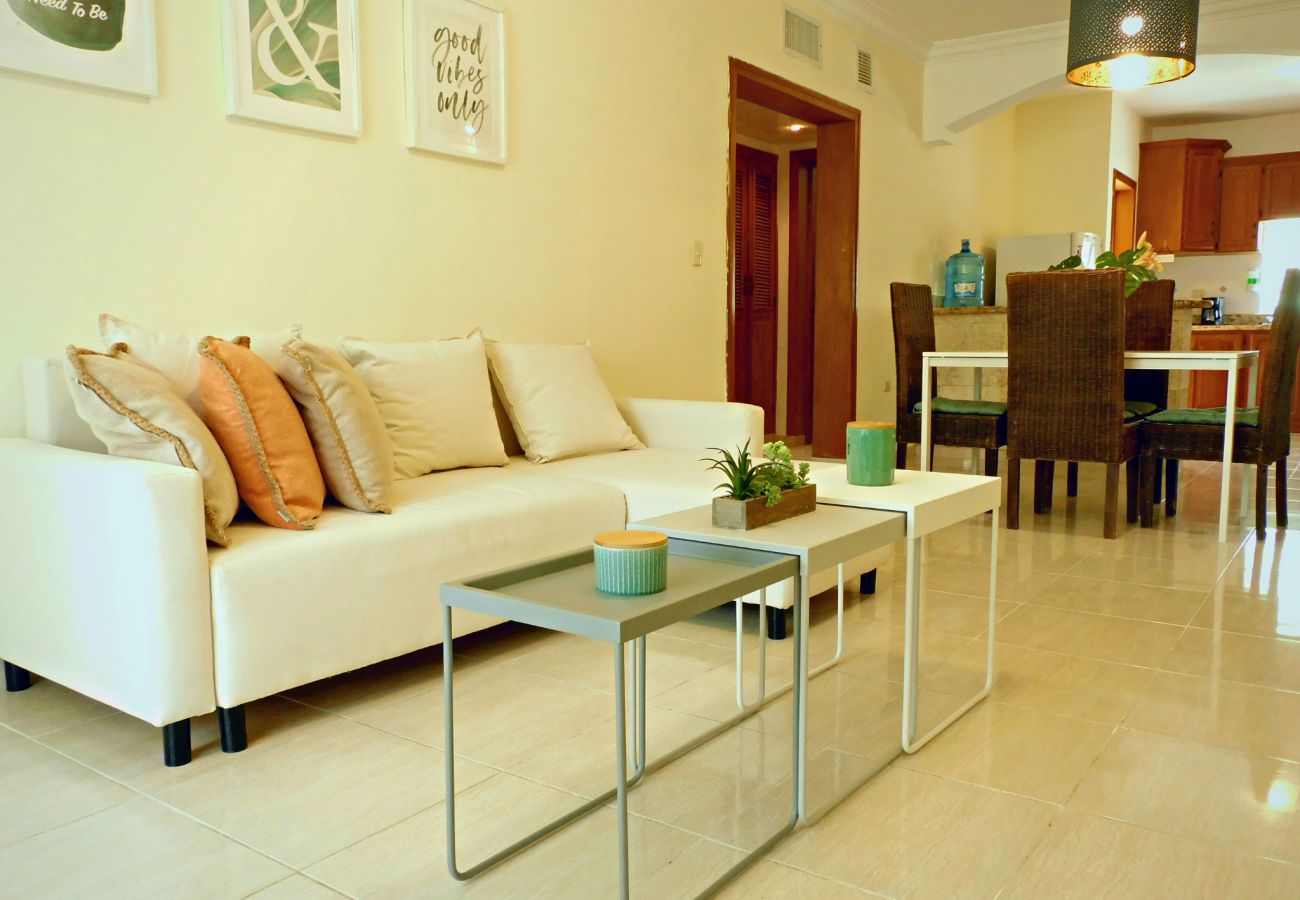Apartment in Bávaro - Quiet and well-kept apartment garden views. Playa