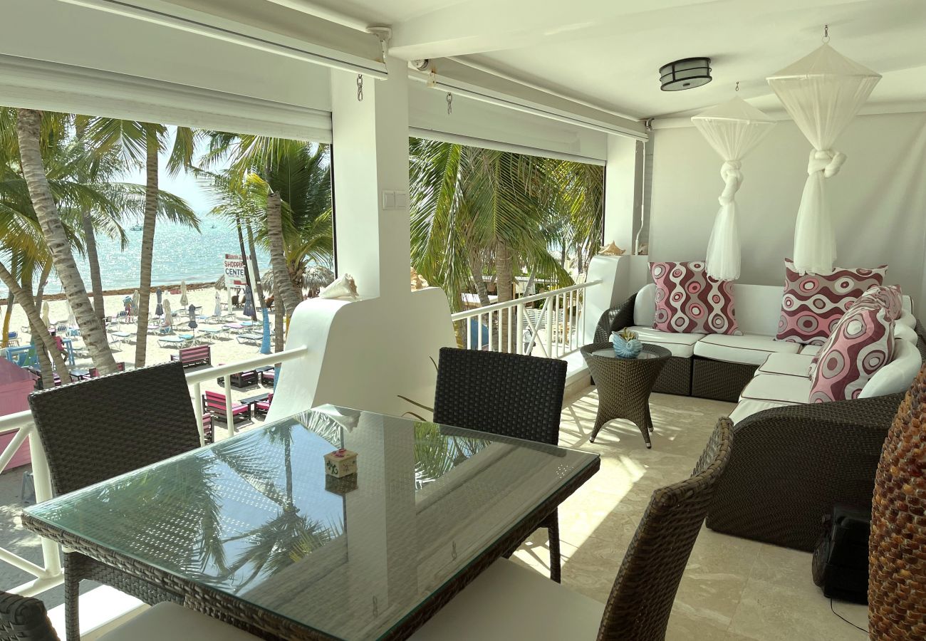 Apartment in Bávaro - Beach front Flor de Mar. Los Corales. Playa Bavaro