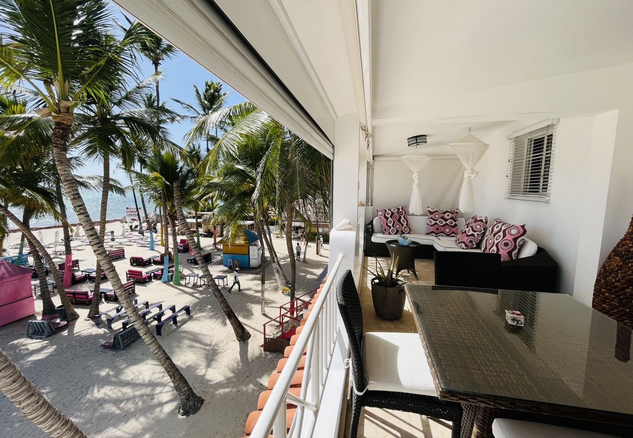 Apartment in Bávaro - Beach front Flor de Mar. Los Corales. Playa Bavaro