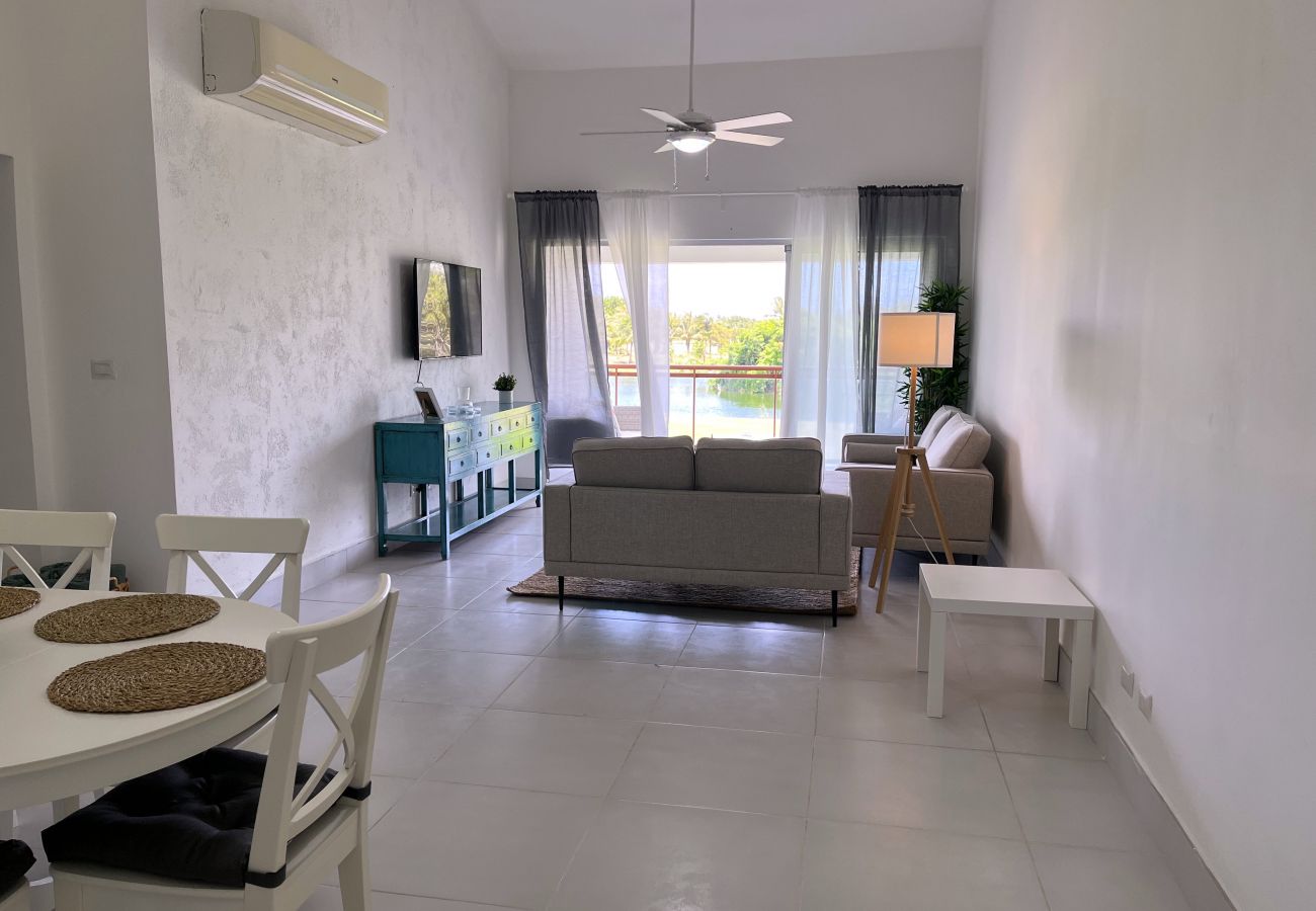 Apartment in Bávaro - Amazing Golf views 3 bedrooms apartment in Cocotal