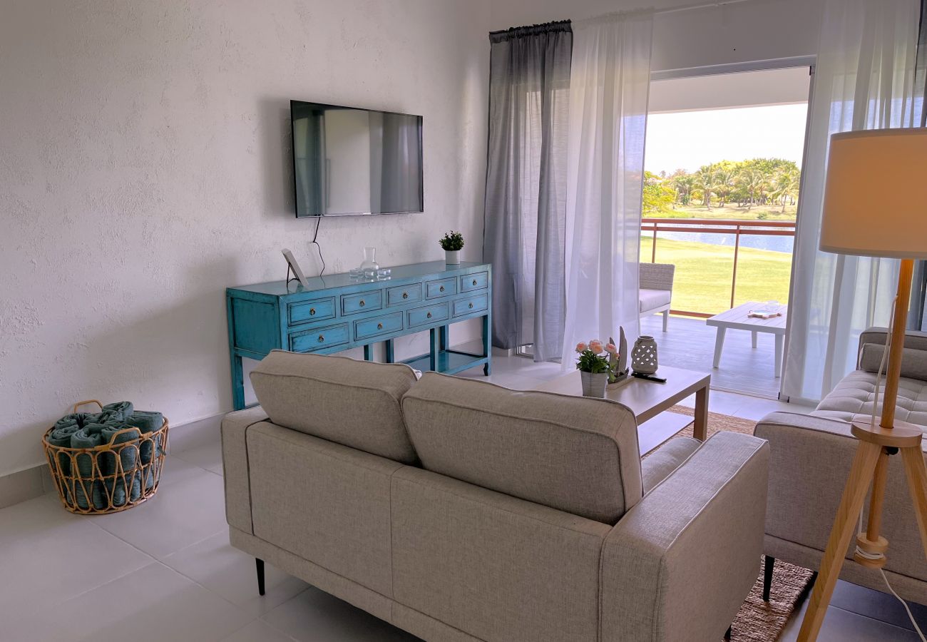 Apartment in Bávaro - Amazing Golf views 3 bedrooms apartment in Cocotal