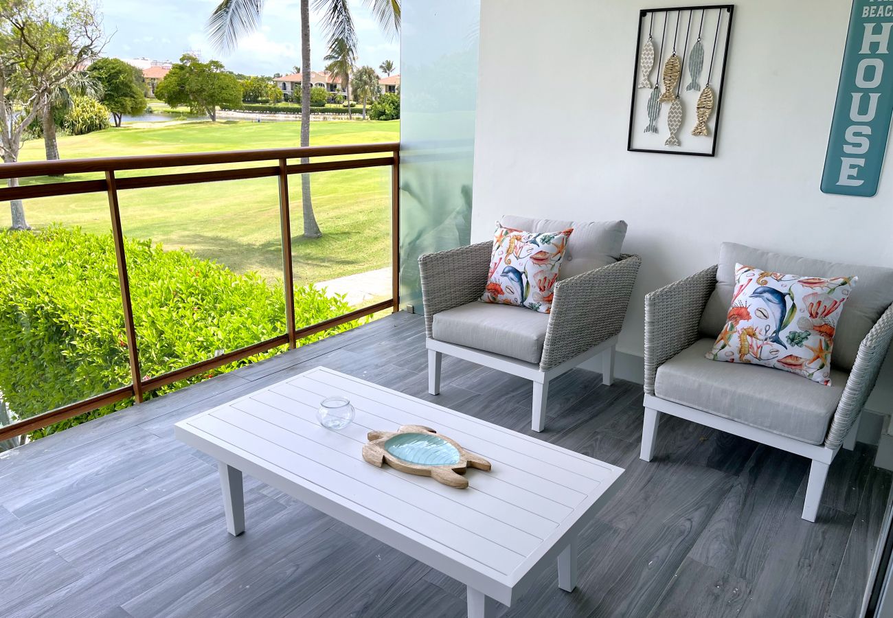 Apartment in Bávaro - Amazing Golf views 3 bedrooms apartment in Cocotal