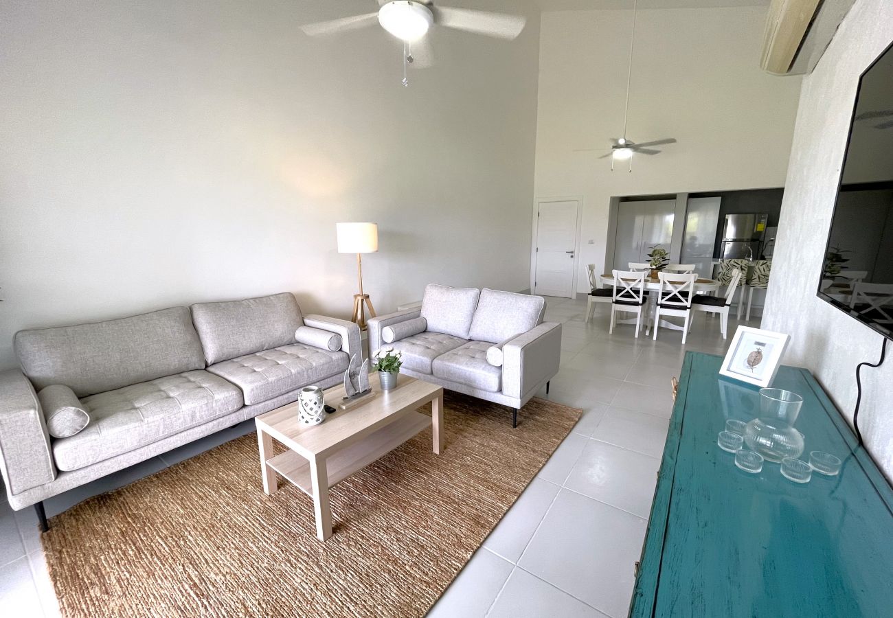 Apartment in Bávaro - Amazing Golf views 3 bedrooms apartment in Cocotal