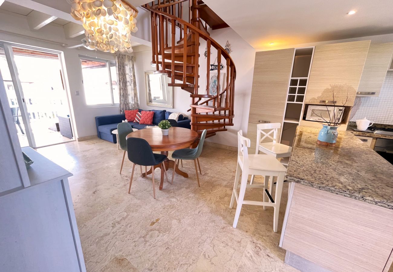 Apartment in Bávaro - Beauty penthouse Playa Turquesa pool views