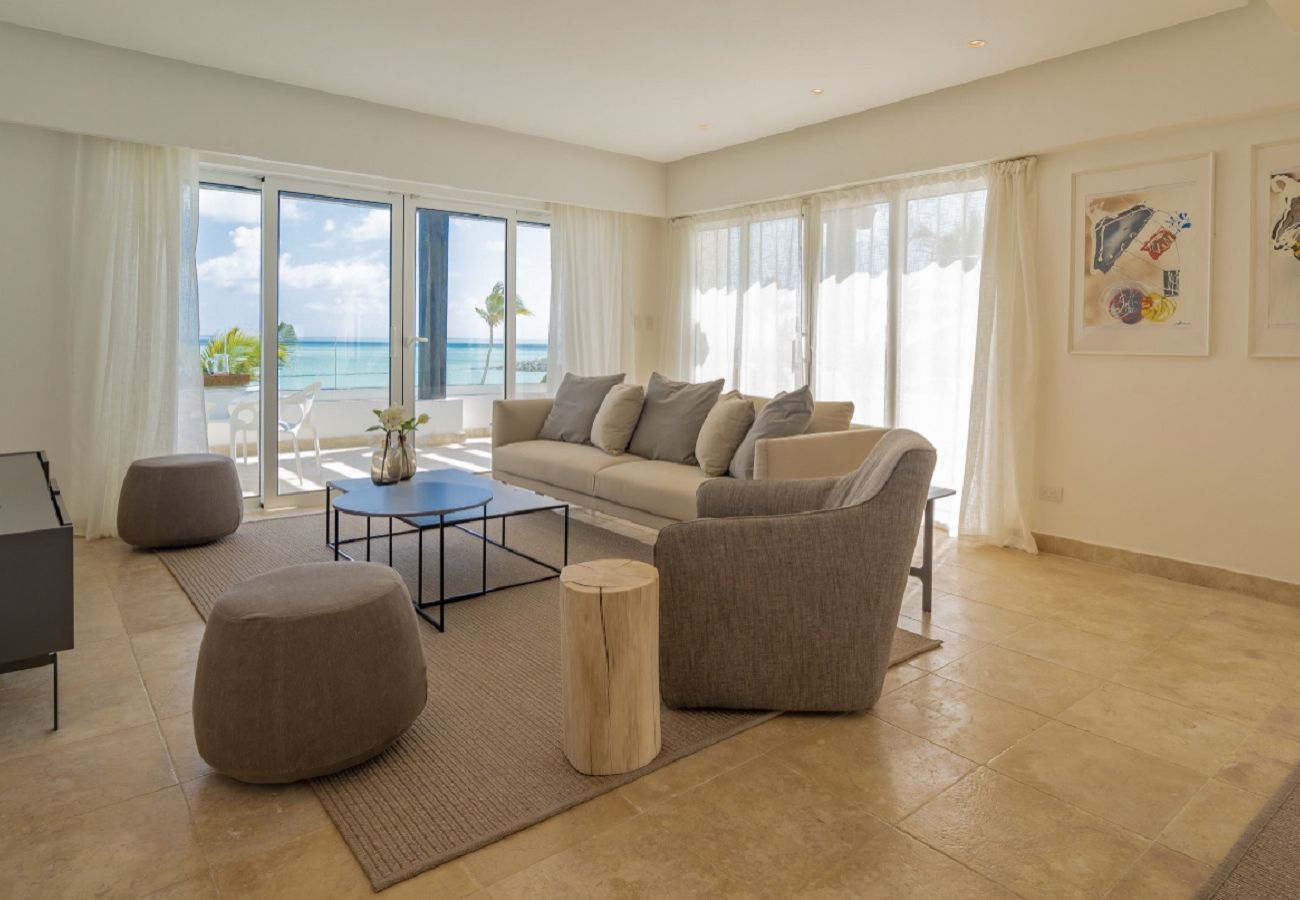 Apartment in Punta Cana - Punta Palmera Beach Front and pool views Cap Cana