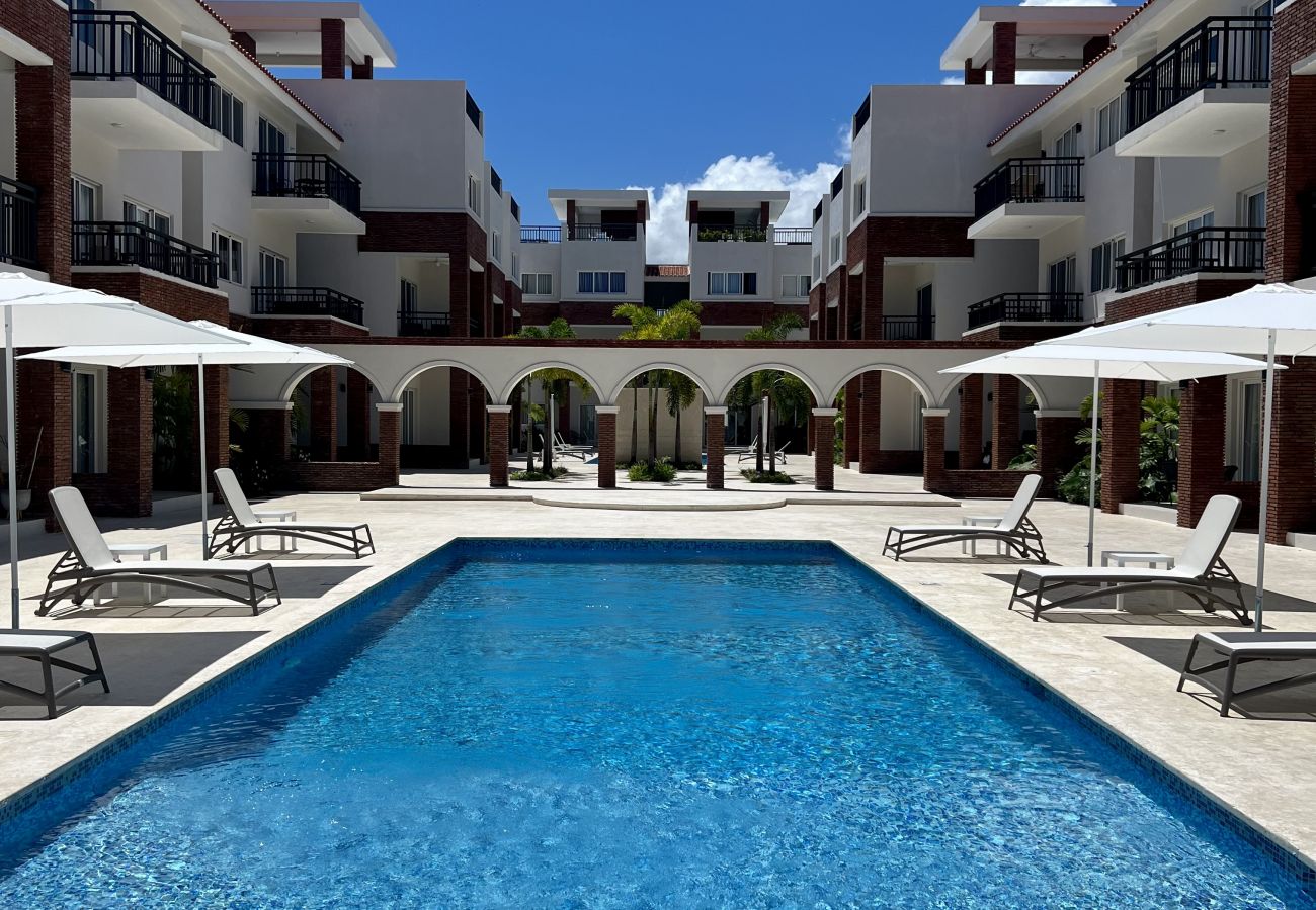 Apartment in Bávaro - Beauty Coral Village 1bed apartment E201. Playa Ba