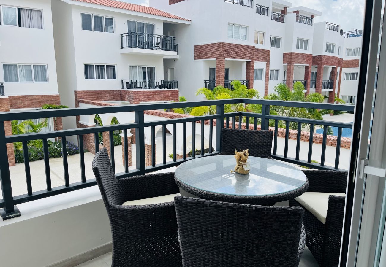 Apartment in Bávaro - Beauty Coral Village 1bed apartment E201. Playa Ba