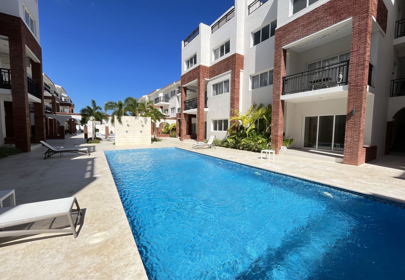 Apartment in Bávaro - Beauty Coral Village 1bed apartment E201. Playa Ba