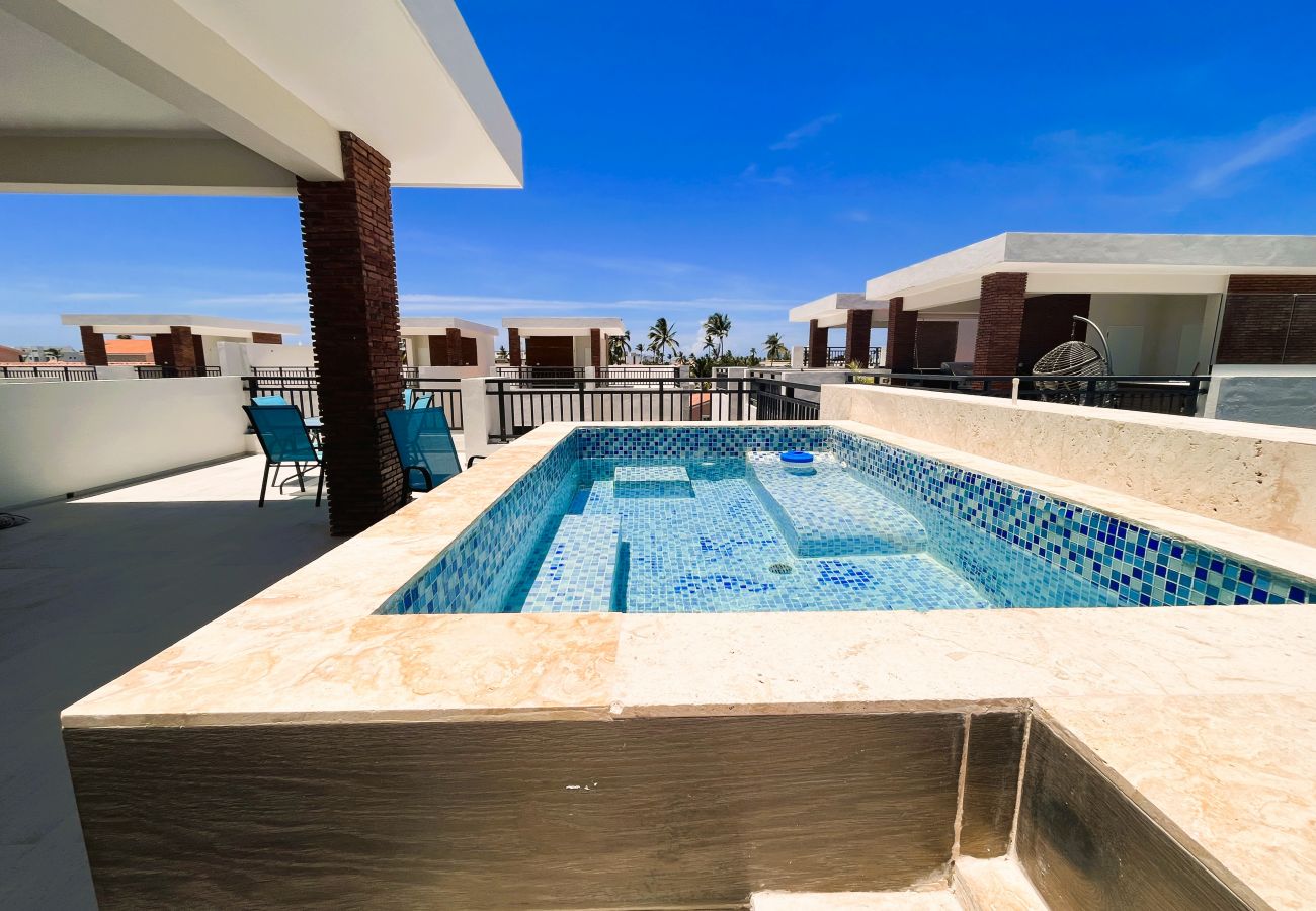 Apartment in Bávaro - Beauty Penthouse Coral Village with private jacuzz