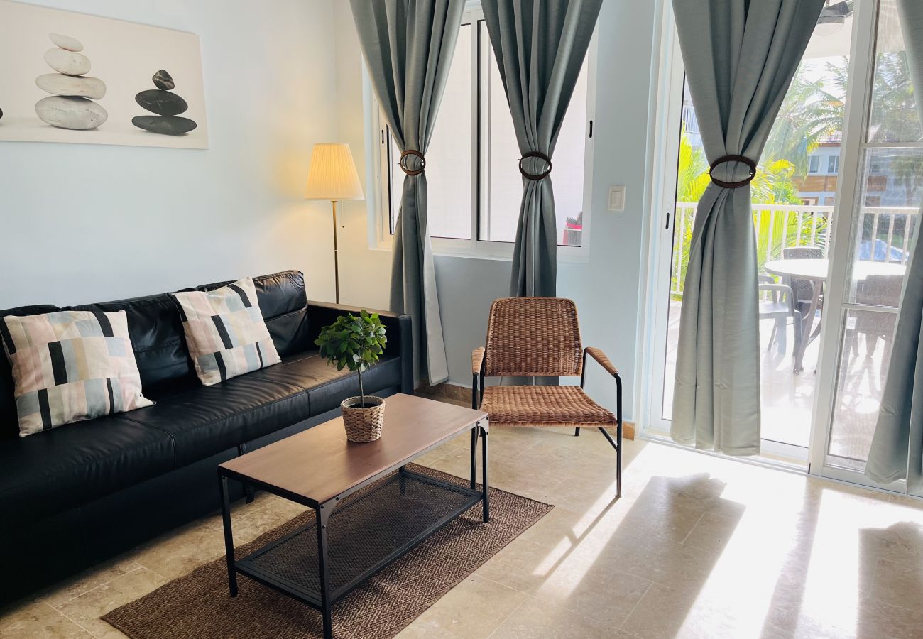 Apartment in Bávaro - Beauty 1 bed pool views Playa Turquesa O204