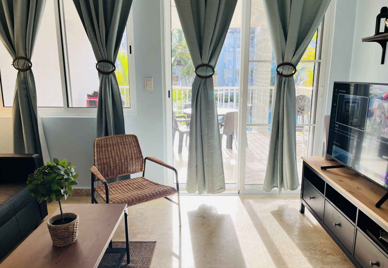 Apartment in Bávaro - Beauty 1 bed pool views Playa Turquesa O204