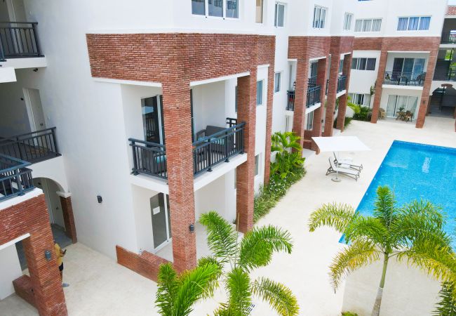 Apartment in Bávaro - Beauty 1 bed pool view apartment Coral Village 2 